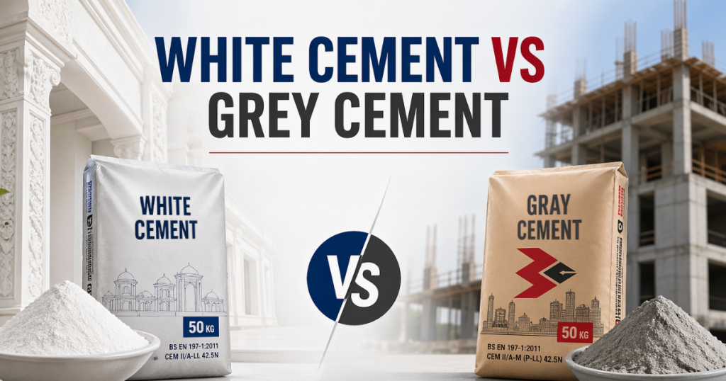 White Cement vs Grey Cement